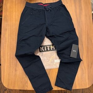 Kith Mercer Stretch Twill Jogger Navy